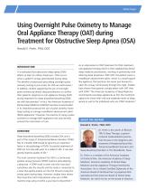 Obstructive Sleep Apnea (OSA) - 1