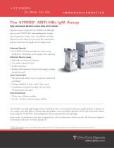 The VITROS® ANTI-HBc IgM Assay - 1