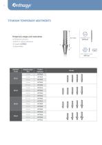 PROSTHETIC RANGE CATALOG - 10