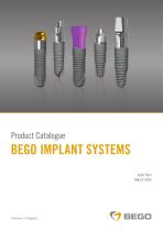 BEGO Implant Systems Product catalogue-1