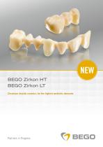 BEGO Zirkon HT & BEGO Zirkon LT-1