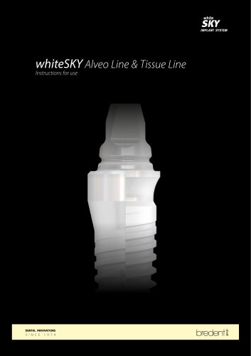 whiteSKY &ndash; Instructions for use