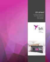 BTI Apnia® - System of Diagnosis and Treatment for Sleep Apnoea and Snoring - 1