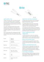 D-tec product sheet Brite-1