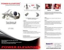 Dental USA Power Elevators Brochure - 1