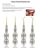 Dental USA Power Twist Periotomes Brochure - 1