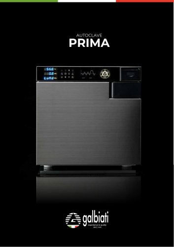 Prima B-Class Autoclave