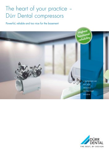 The heart of your practice– Dürr Dental compressors