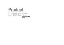 Product Line up - 2