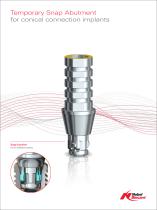 Temporay snap abutment-1