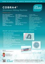 Zirconium Milling Machine COBRA 4 - 2