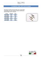 Cylindrical drill with depth marks-1
