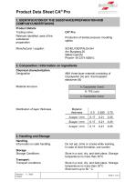 Product Data Sheet CA® Pro - 1