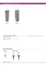 DEEP CONICAL Implants Product Catalogue-18
