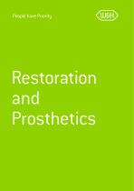 Collection brochure Restoration and Prosthetics