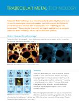 Trabecular Metal Material Brochure - 2