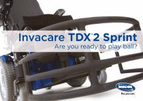 INVACARE - TDX2 SPRINT - BROCHURE - SPORTS - POWERWHEELCHAIR-1