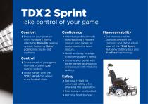 INVACARE - TDX2 SPRINT - BROCHURE - SPORTS - POWERWHEELCHAIR-3