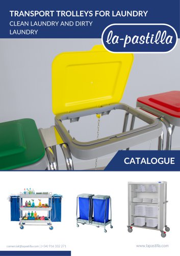 TRANSPORT TROLLEYS FOR LAUNDRY