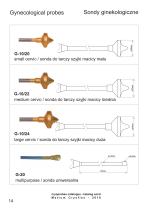 Probes catalogue for Cryo-S Classic/Mini - 16