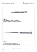 Probes catalogue for Cryo-S Classic/Mini - 22