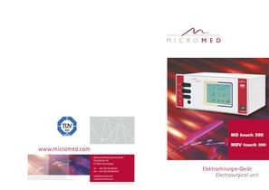 MD touch 300 & MDV touch 300-1