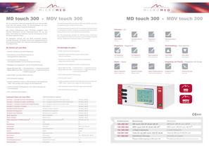 MD touch 300 & MDV touch 300-2