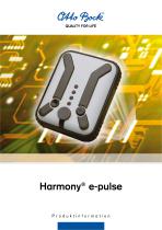 Product information | Harmony® e-pulse - 1