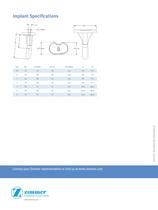 Natural-Knee® II Modular CoCr Cemented Tibial Baseplate - 4