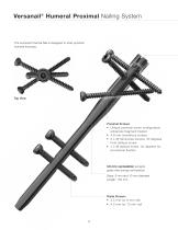 Versanail® Humeral Proximal Nailing System Product Rationale & Surgical Technique - 6