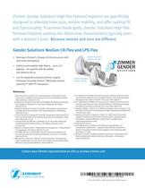 Zimmer® Gender Solutions® NexGen® High-Flex Knee - 8