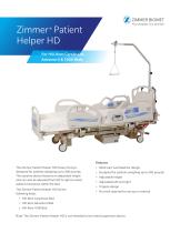 Zimmer® Patient Helper HD For Hill-Rom CareAssist, Advanta II & 1000 Beds Brochure - 1