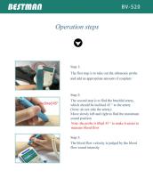 BV-520 portable vascular dopplers -10