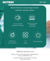BV-520 portable vascular dopplers -3