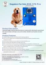 Latest vet vascular dopplers catalogue BV-570 series-1