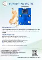 Latest vet vascular dopplers catalogue BV-570 series-2