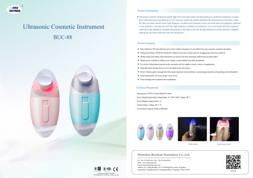 ultrasonic beauty device BUC-88