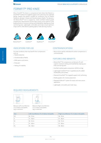 FORMFIT® PRO KNEE 