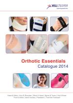 Orthotic Essentials Catalogue 2014 - 1