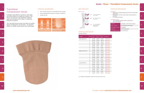 Socks - Össur - Transtibial Compression Socks