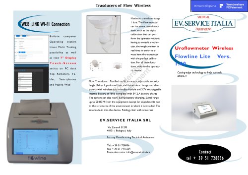 Transducer of flow wireless