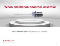  Choose ENDOPATH XCEL™ Trocars for control and consistency.-1
