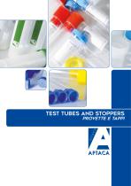 Catalogue 2016 - Test tubes and stoppers - 1