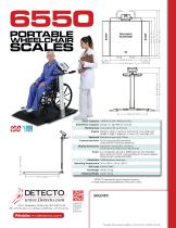 Detecto Scale Wheelchair Scale by Cardinal Scale