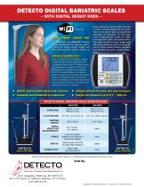 BARIATRIC SCALES 6857DHR 6854DHR-2