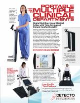 DETECTO MODELS 6560 - 6570-3