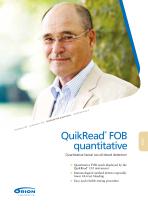 QuikRead FOB quantitative Prefilled Cuvettes - 1