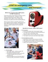 CPAP for emergency care and transport