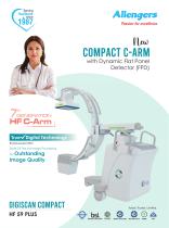 Mobile C-arm - DIGISCAN COMPACT - Allengers Medical Systems - with flat ...