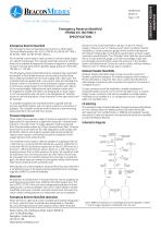 Emergency Reserve Manifold HTM/ISO Specification Sheet - 1